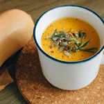 Les délicieux potages et veloutés avec la courge butternut