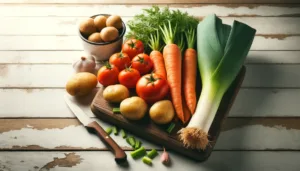 Lire la suite à propos de l’article Soupe aux 5 légumes, préparation, recette et conseils