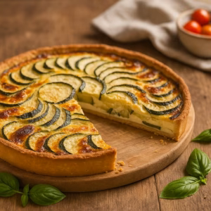 Lire la suite à propos de l’article Tarte à la courgette : recette saine et gourmande