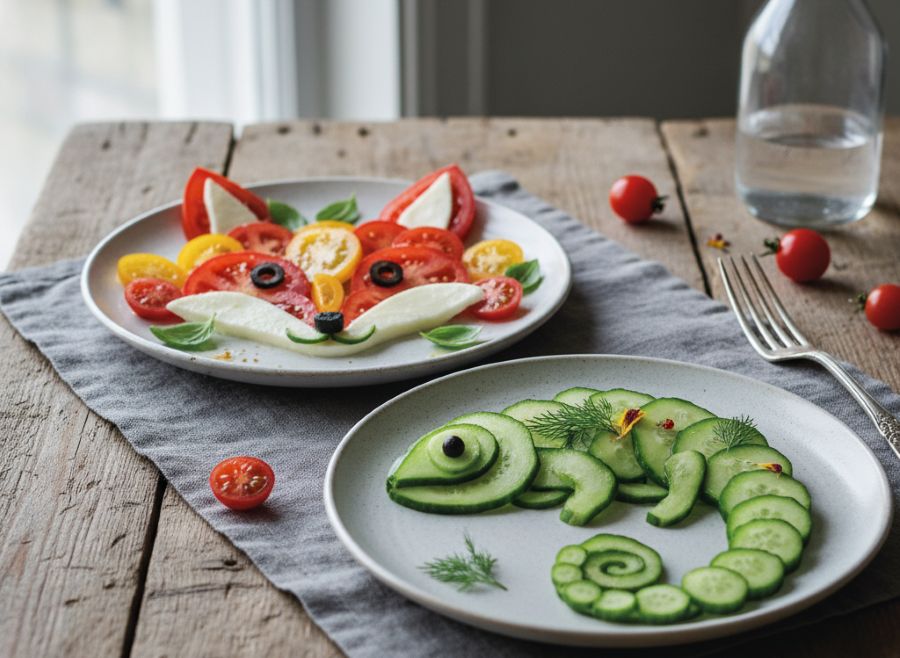 You are currently viewing Des légumes en animaux rigolos !