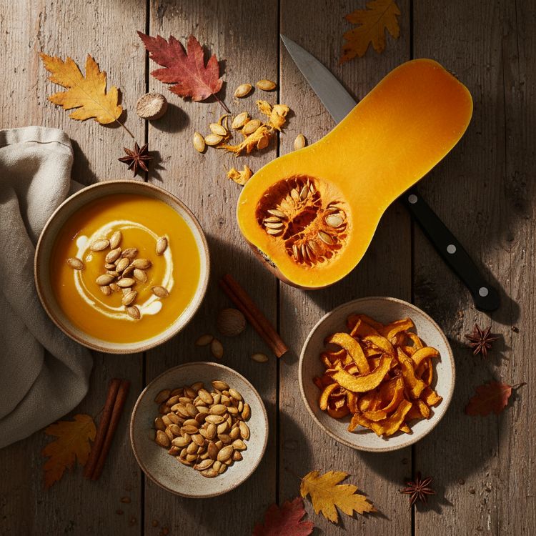 You are currently viewing Recettes de courge anti-gaspi avec peau et graines