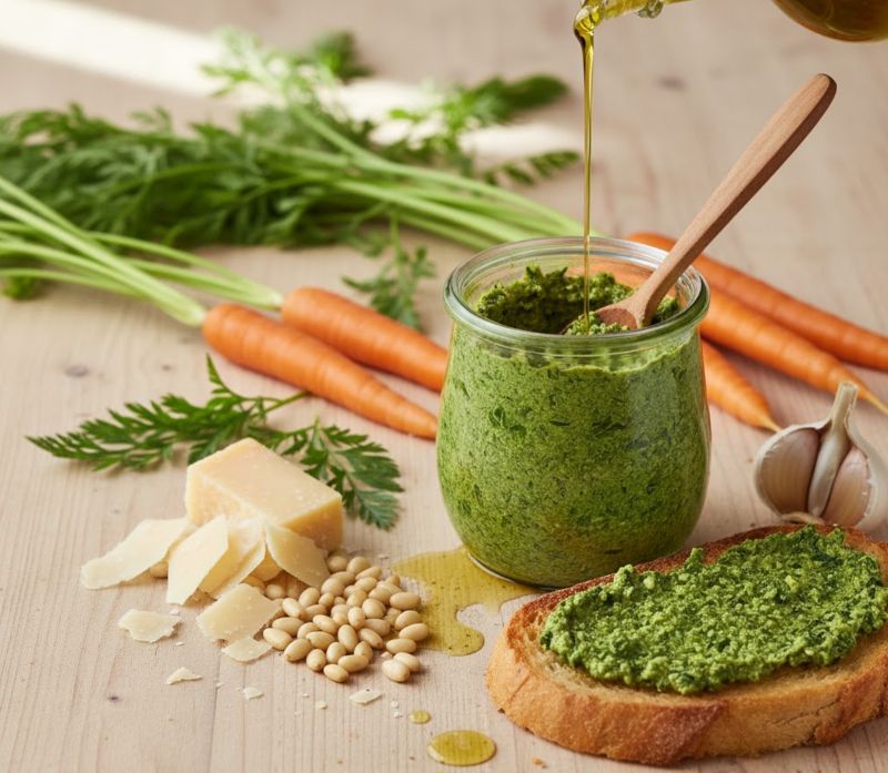 You are currently viewing Recettes fanes de légumes en novembre : zéro déchet