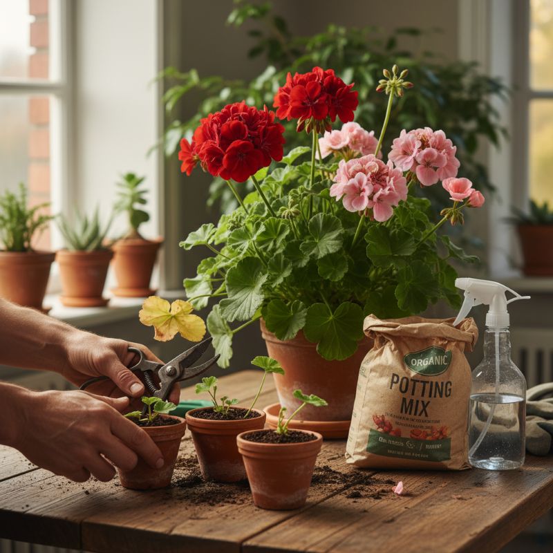 You are currently viewing Hivernage du géranium : le guide