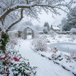 Lire la suite à propos de l’article Jardin et neige : astuces pour l’hiver
