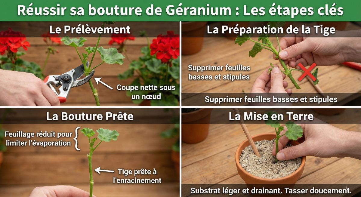 You are currently viewing Géranium et bouturage : astuces pour multiplication réussie