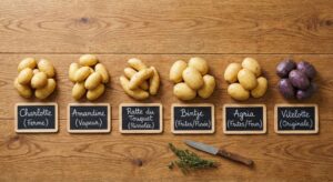 Lire la suite à propos de l’article Variétés de pommes de terre et leur utilisation