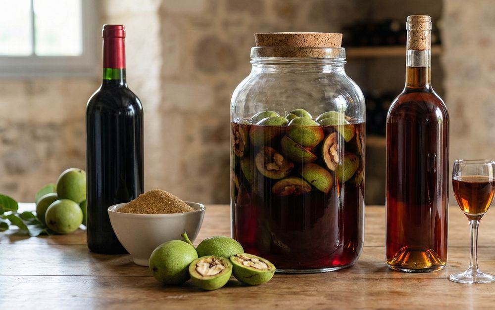 You are currently viewing Recettes de vin de noix : conseils et secrets