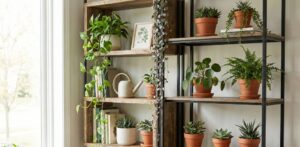 Lire la suite à propos de l’article Étagère pour plantes pour un intérieur verdoyant