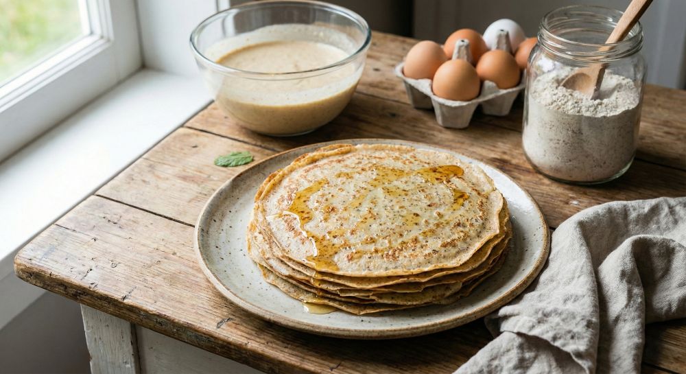 You are currently viewing Recette facile pâte à crêpes maison et saine