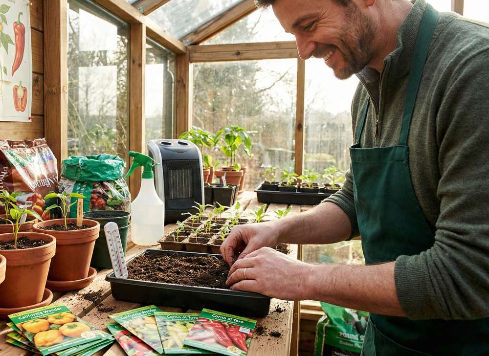 You are currently viewing Semis de poivron : guide complet