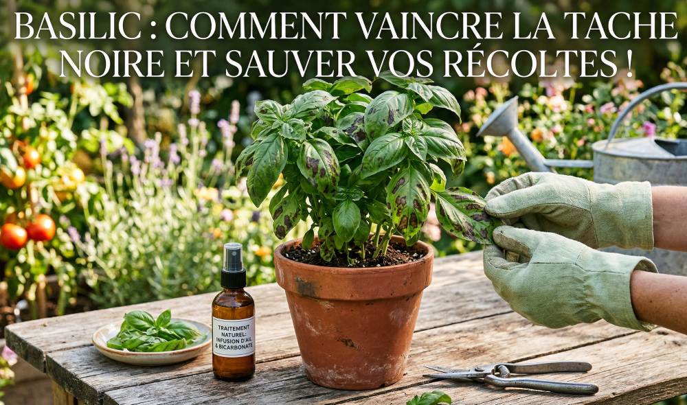 You are currently viewing Basilic et tache noire : traitements et conseils