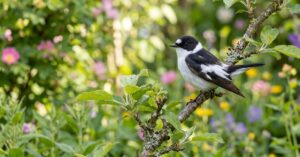 Lire la suite à propos de l’article Gobemouche à collier : le rare visiteur printanier à surveiller