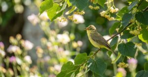 Lire la suite à propos de l’article Hypolaïs ictérine : le chanteur mimétique des jardins