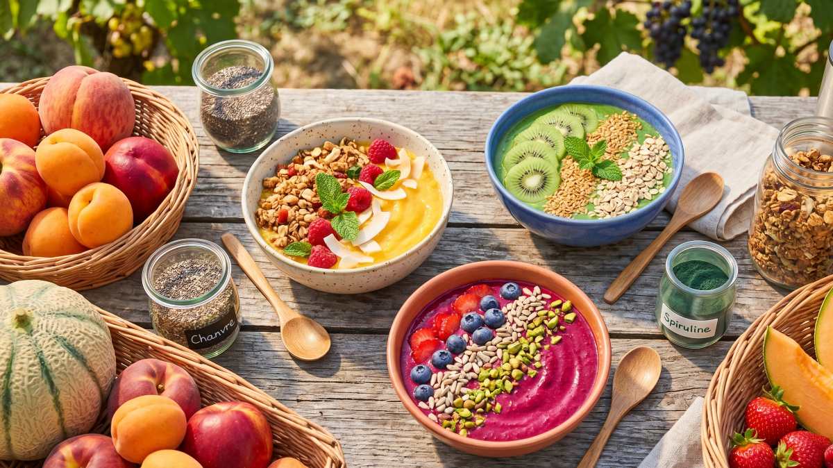 You are currently viewing Smoothie bowl en été : recettes saines et faciles