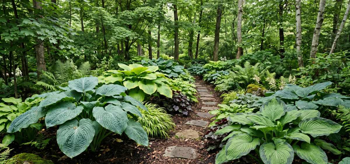 You are currently viewing Créer un jardin d&rsquo;ombre : les plantes idéales pour transformer vos zones sombres en havre de verdure
