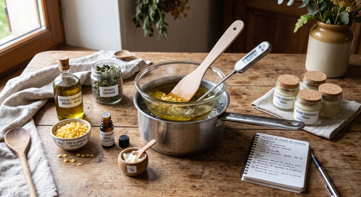 You are currently viewing Baume de consoude maison : recette et conseils