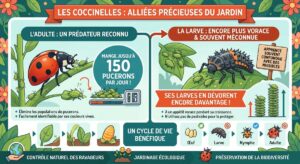 Lire la suite à propos de l’article Insectes auxiliaires du potager : les erreurs à éviter pour les accueillir et les garder