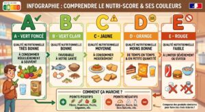Lire la suite à propos de l’article Nutriscore : comprendre, décrypter et utiliser ce label pour mieux manger au quotidien