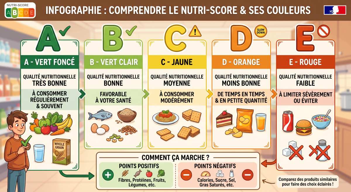 You are currently viewing Nutriscore : comprendre, décrypter et utiliser ce label pour mieux manger au quotidien